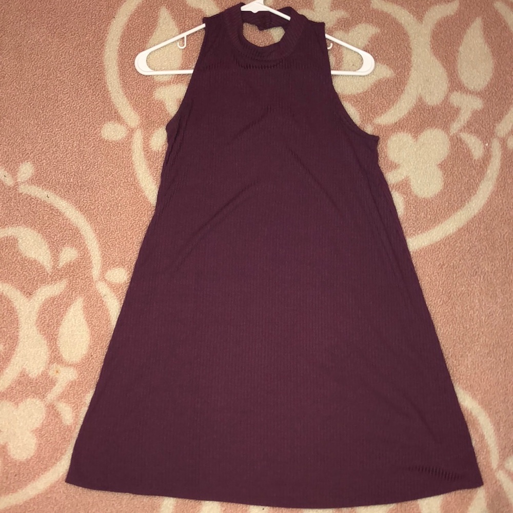 High neck dress